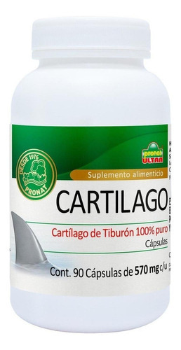 Suplemento Cartílago De Tiburón (90 Caps) - Pronat