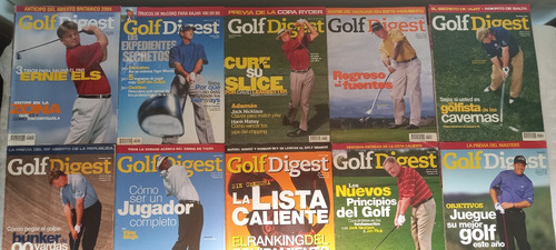 Revistas Golf Digest Lote De 10