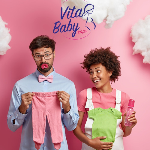 Imagem 5 de 6 de Vital Baby Caps Suplemento Vitamínico Feminino