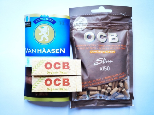 Filtros Tabaco Papeles X2 Kitvan Haasen Smoking / Regalo /