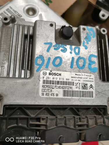 Computadora Peugeot 301 Diesel 2016 Usada En Buen Estado 