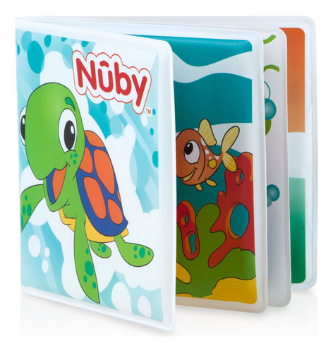 Nuby Libro De Tiempo Divertido Para El Baño Con Páginas I