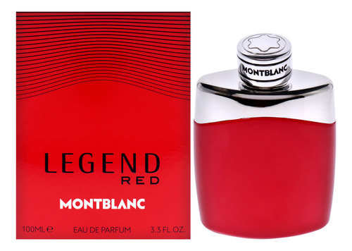 Perfume Mont Blanc Legend Red Eau De Parfum, 100 Ml, Para Ho