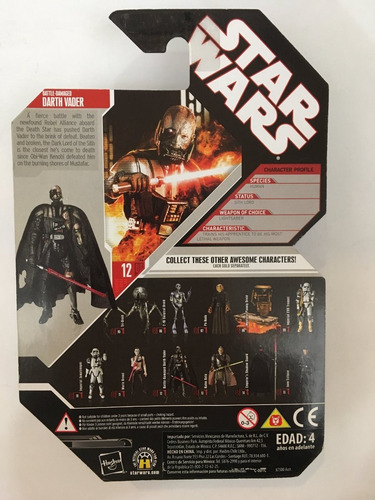 Battle Damaged Vader Force Unleashed Star Wars 30th 2006 (Usado)