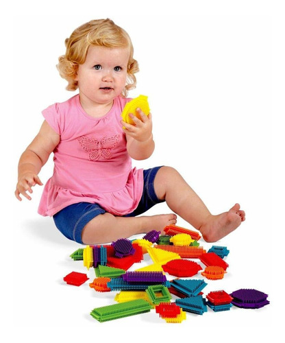 Edushape Young Brix Play Blocks, 36 Piezas