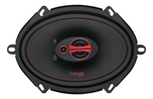 Parlantes Para Auto 5x7 Ds18 Gen-x5.7 / Genesis 2vias / 310w Color Negro