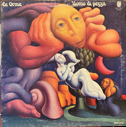 Disco Lp - Le Orme / Uomo Di Pezza. Album (1972)