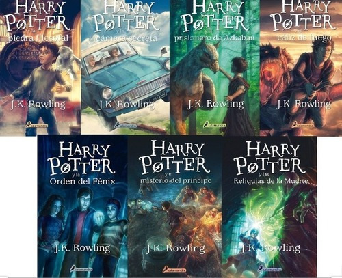 Saga Harry Potter Tomos  1,2,3,4,5,6,7 + A.fantasticos