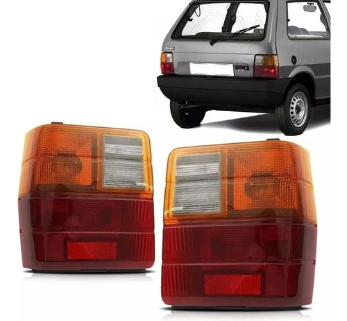 Faro Trasero Fiat Uno 1988 1989 1990 91 92 Al 2004 Tricolor