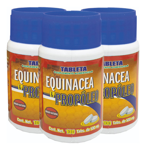 Kit 3 Suplemento Alimenticio Equinacea