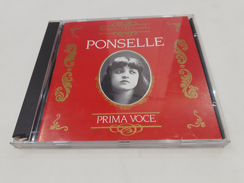 Prima Voce: Rosa Ponselle - Cd 1989 Inglaterra Nm Nimbus