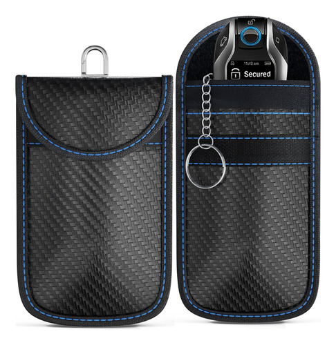 Protector De Llavero Faraday (paquete De 2), Talla Única,