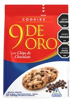 Comprar Galletas Cookies Con Chips De Chocolate 9 De Oro 120 Grs.