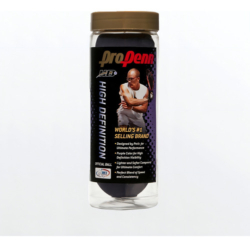 Pro Penn 3 Pelotas Raquetbol Hd Balls Raquetball Bolas Xtc P