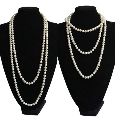2024 New Fashion Women Jewelry Pearl Bead Necklace