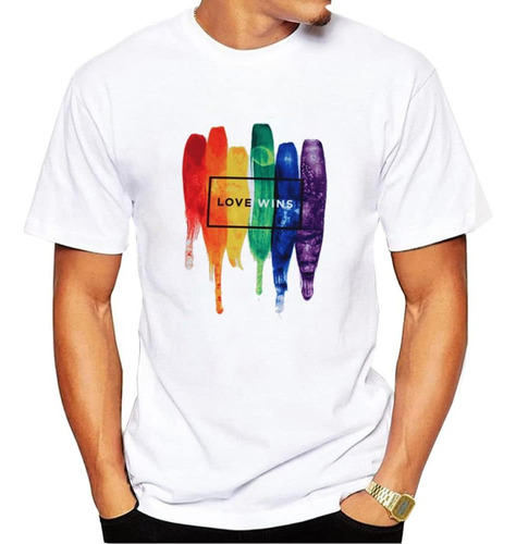 Smile Fish Camisas De Orgullo Para Hombre Lgbtq Rainbow Tops
