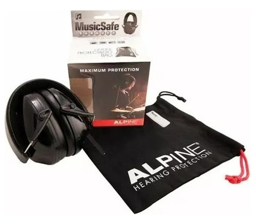 Protetor Auditivo Alpine Earmuffs - Redução De Ruído 25 Db