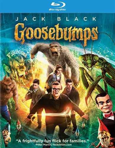 Blu-ray + Dvd Goosebumps / Escalofrios