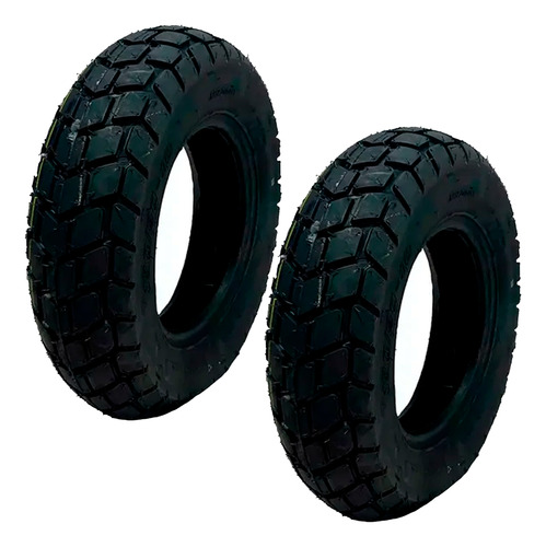 Par De Llantas 130/90-10 Para Motoneta Italika Ws150 Ws175