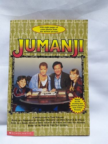 Jumanji Libro En Inglés - Scholastic - Basado En La Película