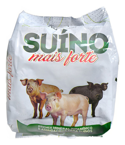 Suíno Mais Forte 1kg - Premix Mineral Vitamínico Agronese