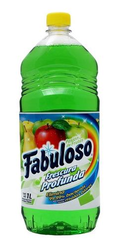 Limpiador Líquido Multiusos Fabuloso Aroma Pasion Frutas 1lt
