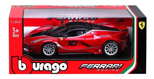 Burago 1:24 Ferrari Racing Fxx K Sport Caja Individual 1:24 Color Rojo