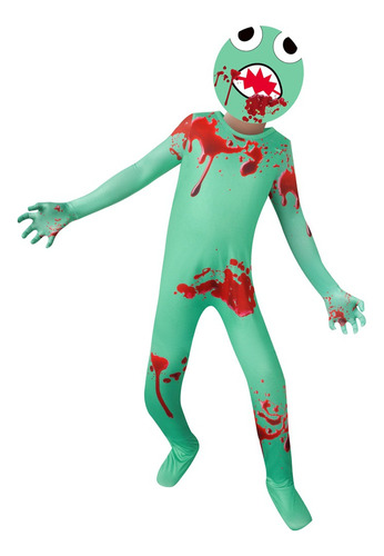 Disfraz De Halloween Para Niños Horror Verde