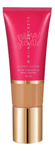 Base Líquida Niina Secrets Hidra Glow Eudora 30ml Cor 55