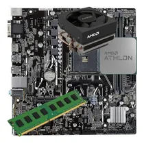 Comprar Combo Pc Actualiz Amd Athlon 3000g + Mother + 8gb Martinez