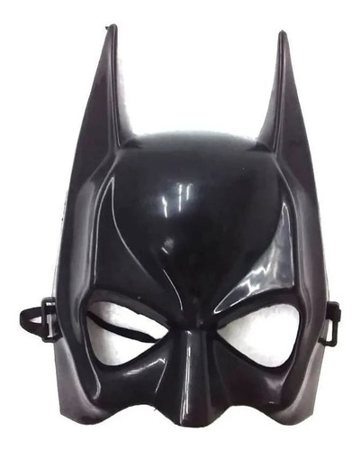 Imagen 1 de 2 de Mascara Careta Batman Plastico Rigido Duro Cotillon