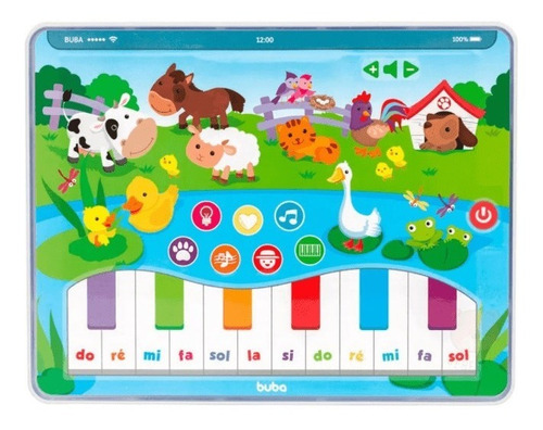 Tablet Infantil Cantando Com Os Animais Buba