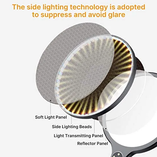 Vijim Key Light Soporte De Escritorio Extensible, Tecno...