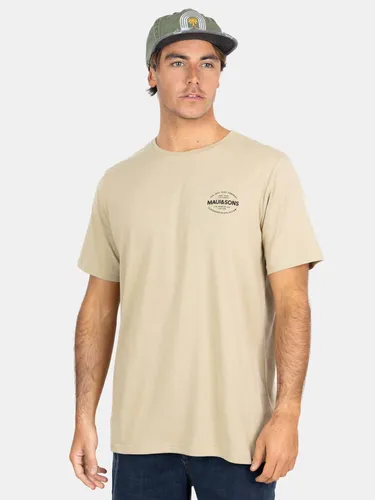 Polera Mc Surf Skate Action Café Hombre Maui And Sons