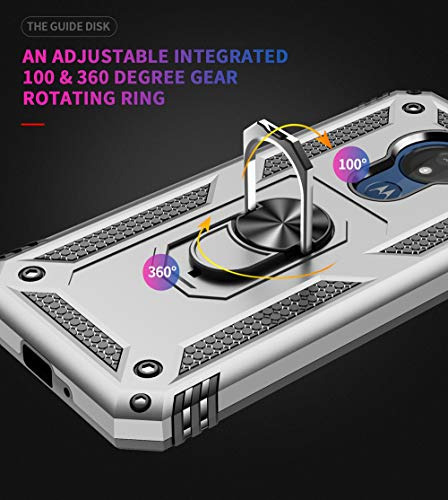 Funda Para Motorola Moto G7 Power Moto G7 Supra Negro Metal