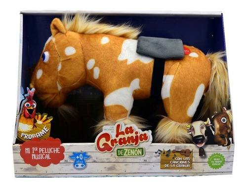 Peluche Percheron Musica Granja Zenon 30cm Grande Bebe Cuota