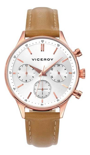 Reloj Viceroy Multifuncion Acero Color Cobre 40838-05