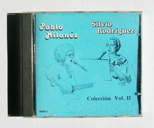 Pablo Milanes Y Silvio Rodriguez Coleccion Vol. 2, Cd 1988