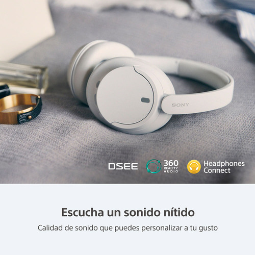 Audífonos Sony Inalámbricos Wh-ch720n, Color Negro - Excelente (Reacondicionado)