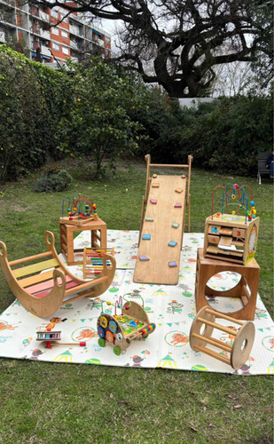 Alquilamos Plaza Blanda Para Cumpleaños!!!juegos Montessori