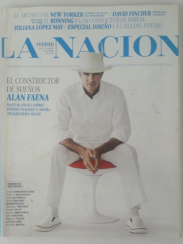 Rev Especial Diseño Nacion 194p 5 A 11 Oct 2014 Alan Faena