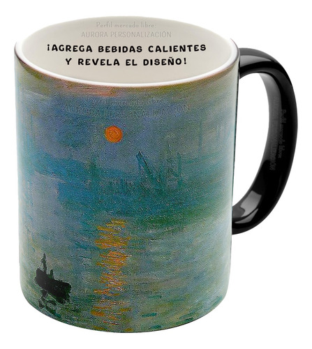 Mug Mágico Arte Pintura Sol Naciente Taza