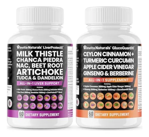 comprar Cardo Mariano 3000 Mg Nac Chanca Piedra 2000 Mg Raz De Remolacha 3000 Mg Alcachofa Diente De Len Hgado A A La Salud Y Canela De Ceiln 3000 Mg Acv
