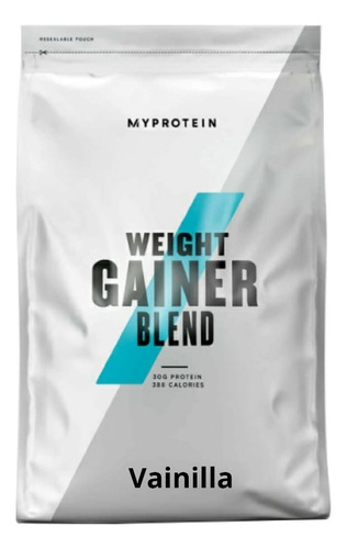 Weigth Gainer Blend 2,5 Kilos Ganador De Volumen Myprotein Sabor Vainilla