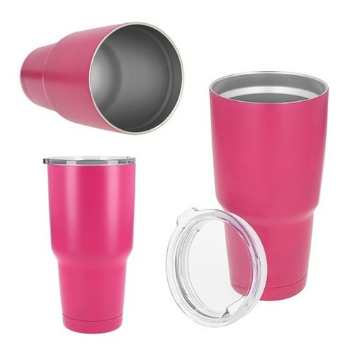 Vaso Térmico De 30oz Termo Mak Acero Inoxidable Paquete Pzas