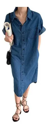 Vestidos de mezclilla mercadolibre new arrivals