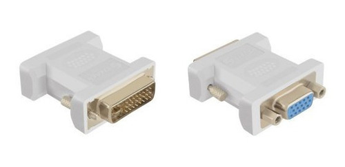 Adaptador Conversor Dvi A Vga 24+5 Macho A Hembra Dvi-d
