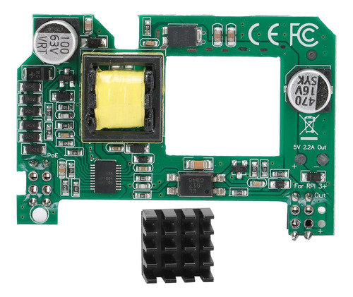 Módulo Poe For Raspberry Pi 4b/3b Router Switch Port