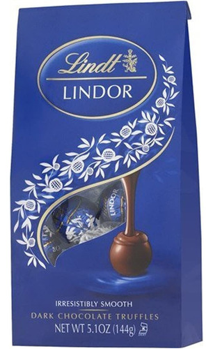 Lindt Lindor Pelota De   De Chocolate Oscuro, 5.1 Oz
