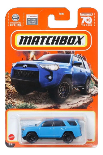 Carrinho Matchbox Toyota 4runner Hkw76 - Mattel